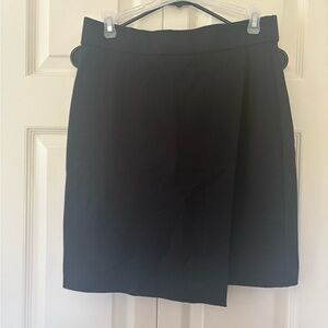 Madewell Classic Black Pencil Skirt